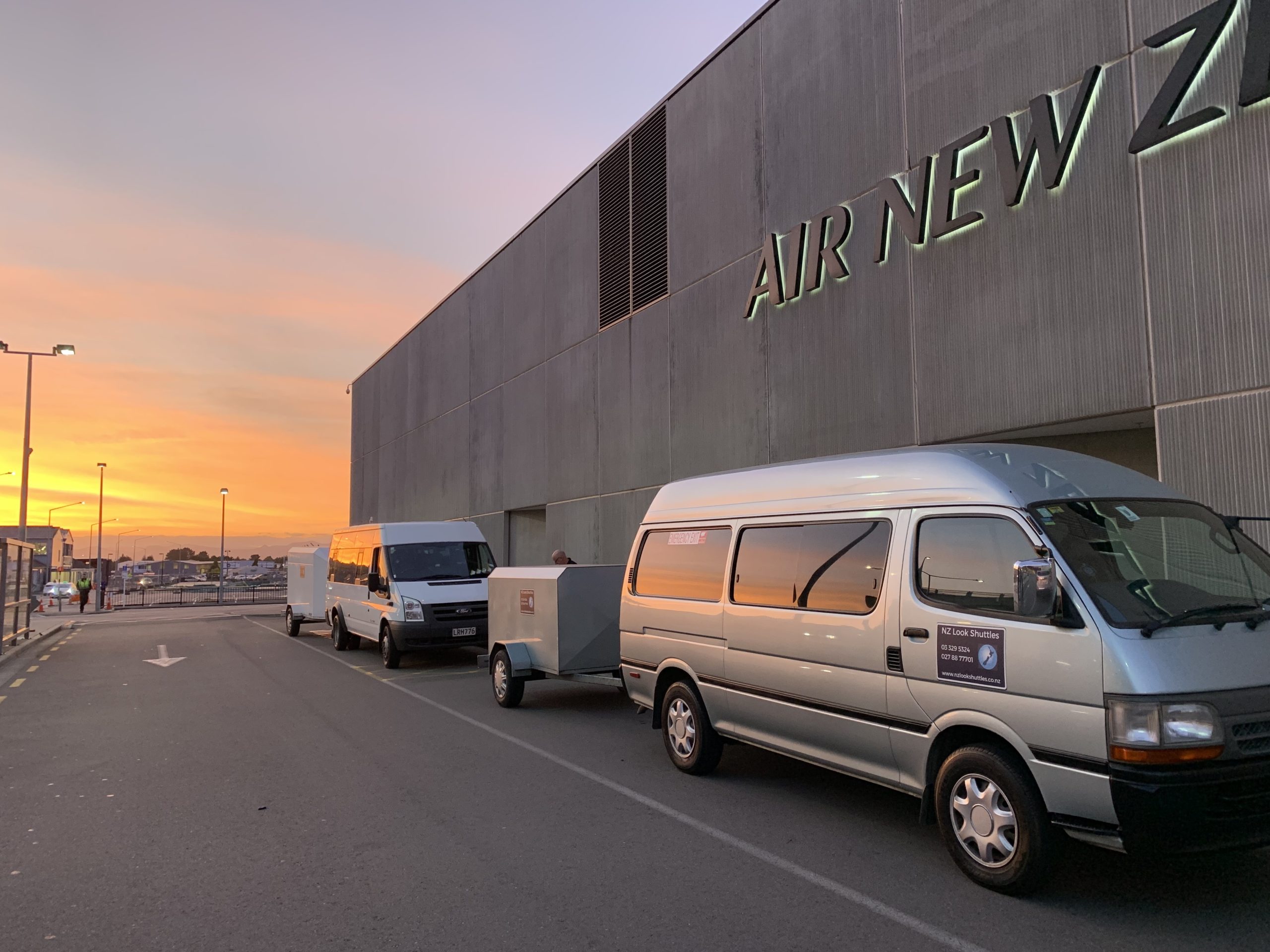 Scania Shuttle Booking Form | NZ Look Shuttles | Christchurch
